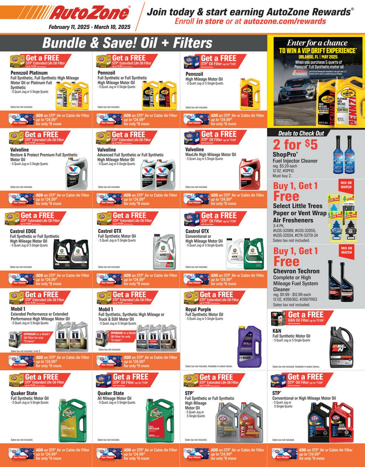 Catalogue Autozone from 02/11/2025