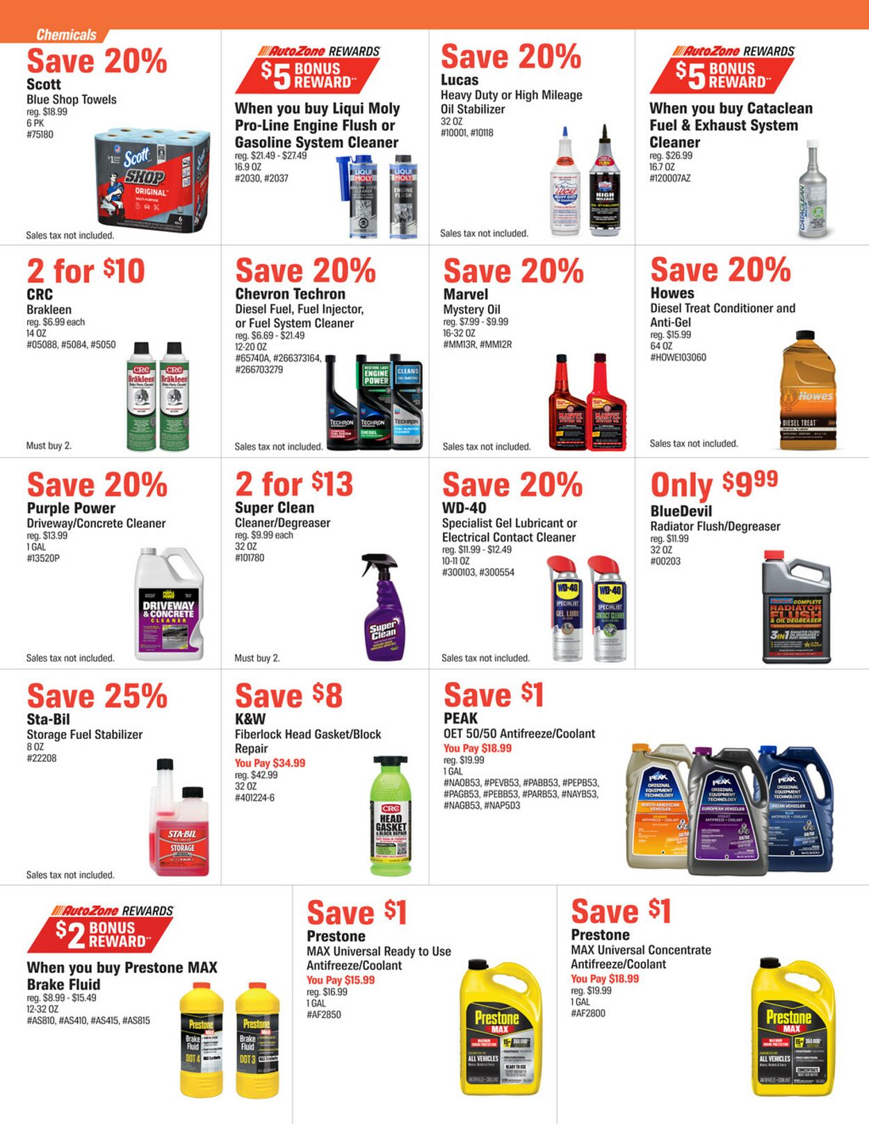 Catalogue Autozone from 02/11/2025