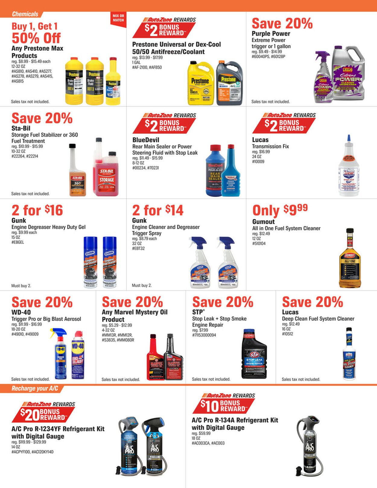 Catalogue Autozone from 05/06/2025