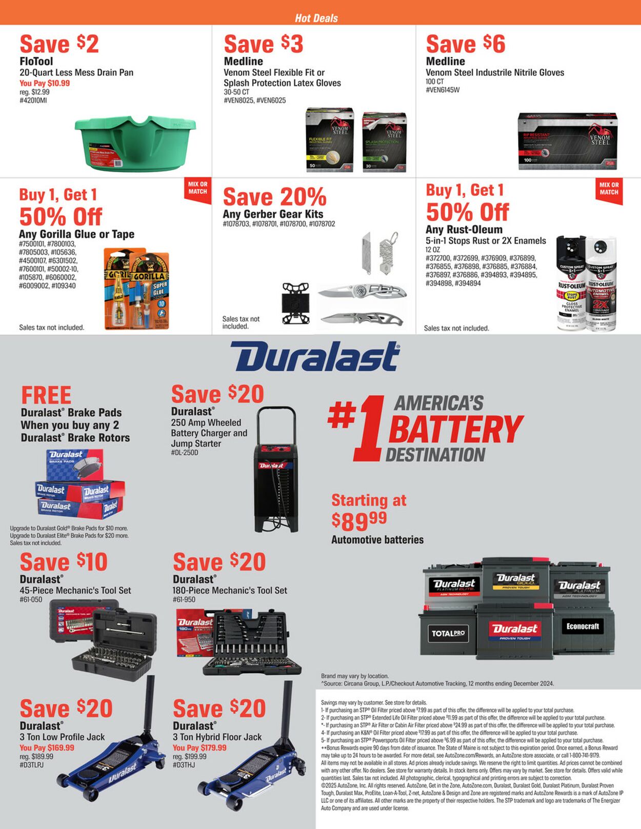 Catalogue Autozone from 07/01/2025