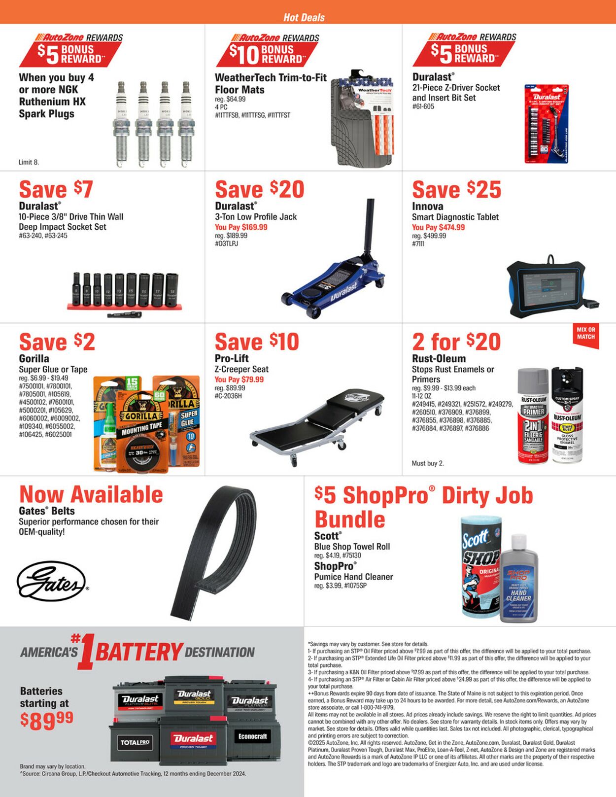 Catalogue Autozone from 09/23/2025