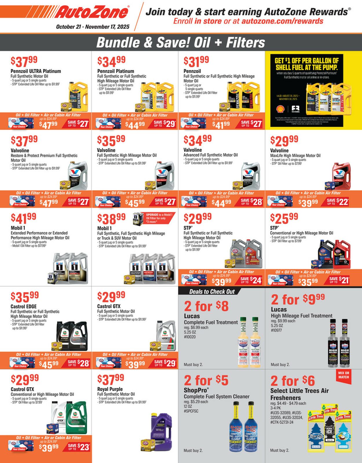 Catalogue Autozone from 10/21/2025