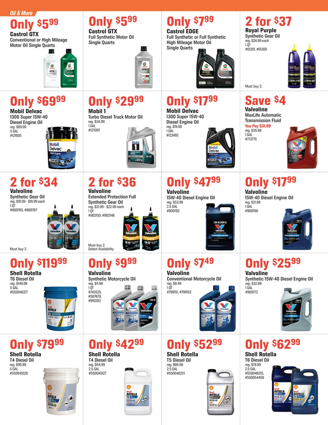 Catalogue Autozone from 10/21/2025
