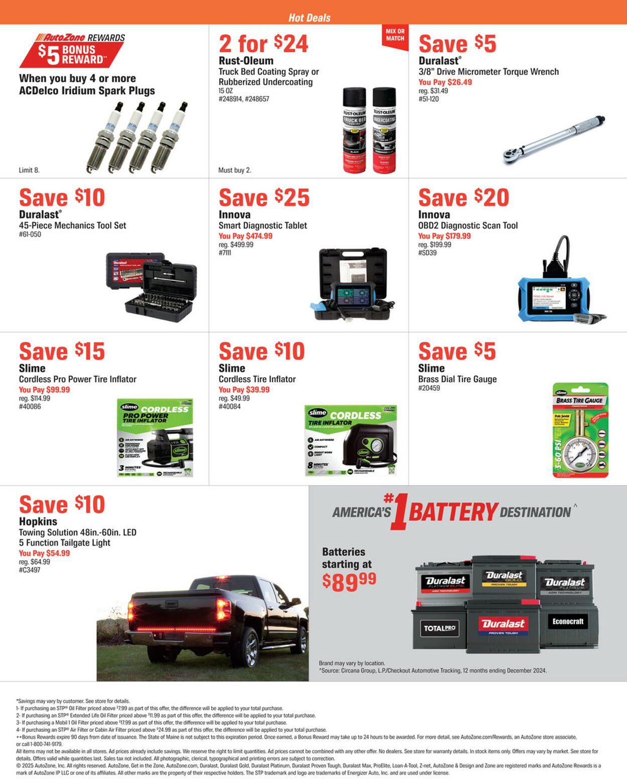 Catalogue Autozone from 10/21/2025