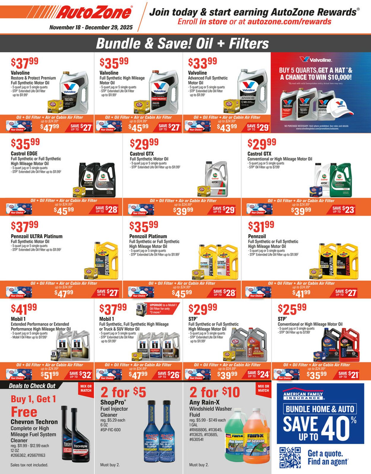 Catalogue Autozone from 11/18/2025