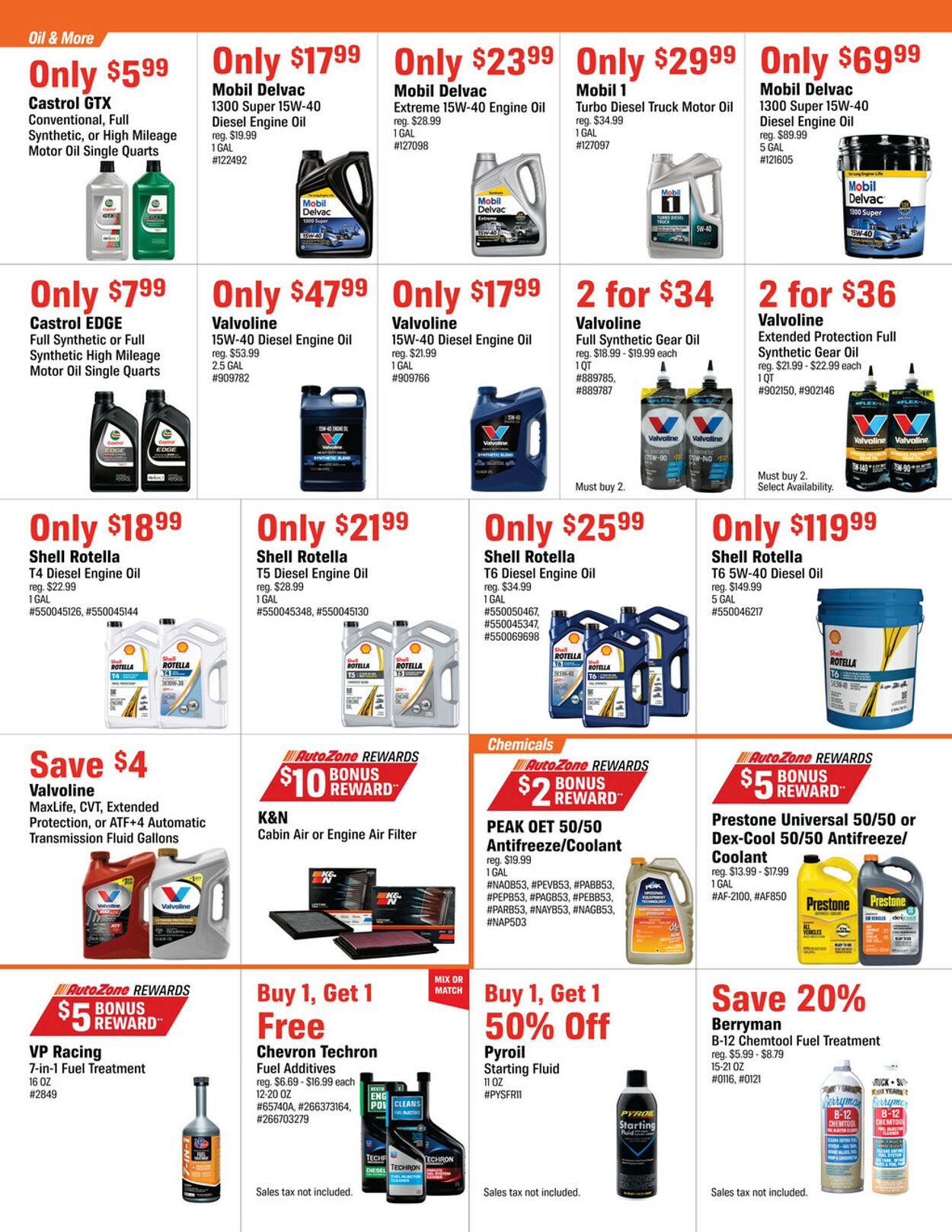 Catalogue Autozone from 11/18/2025