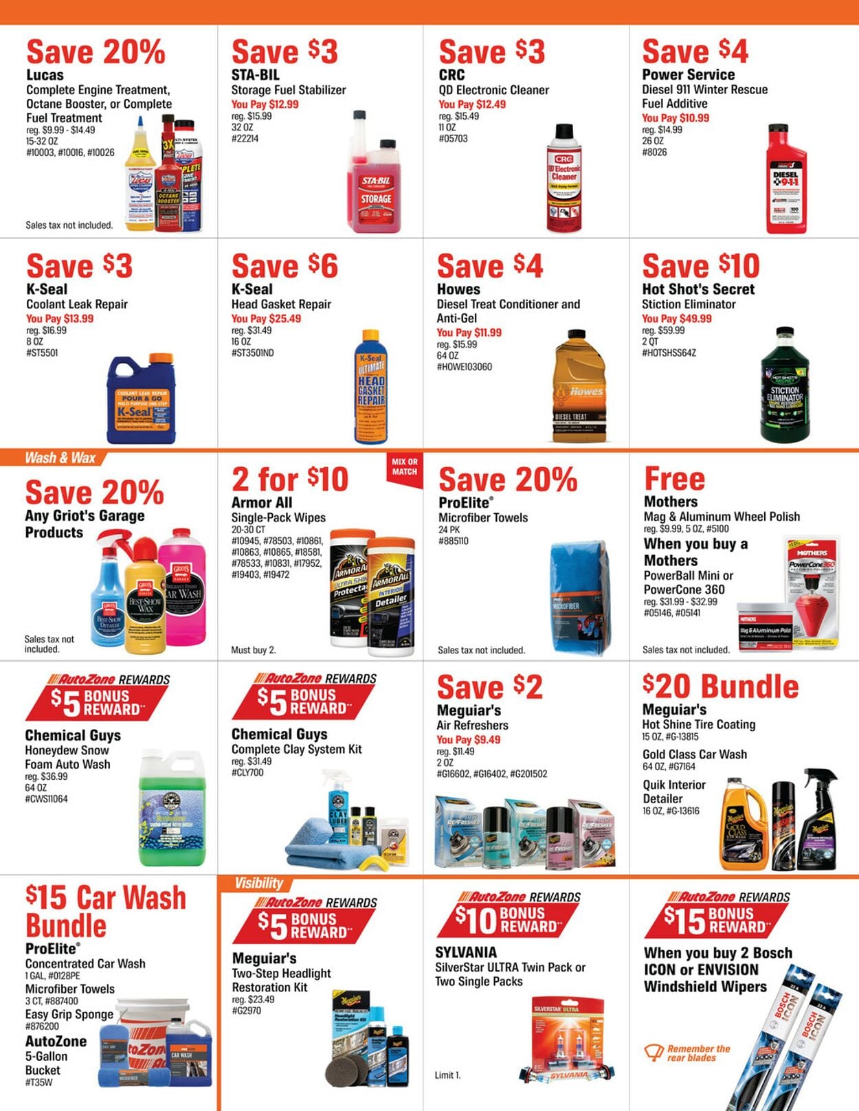 Catalogue Autozone from 11/18/2025