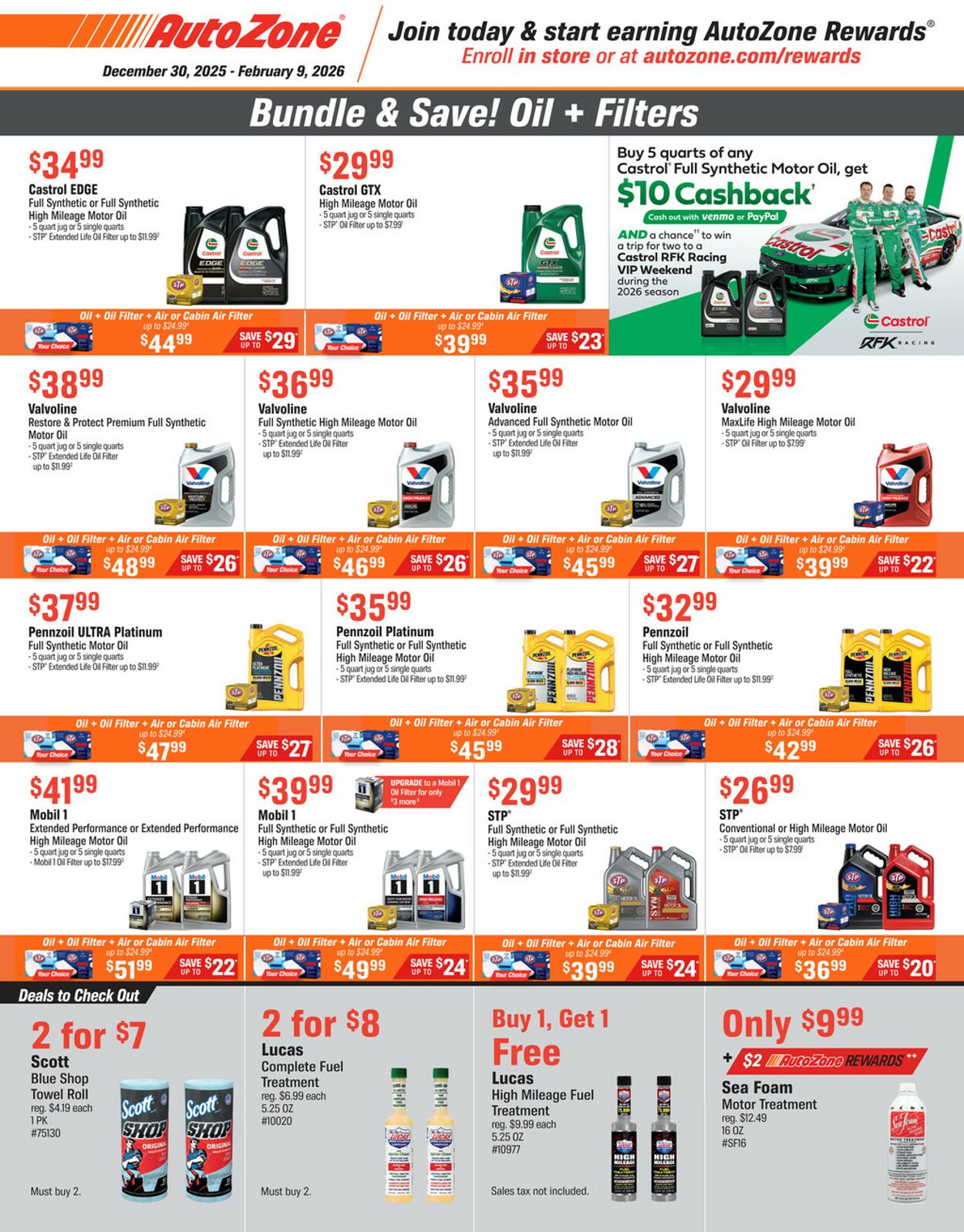 Catalogue Autozone from 12/30/2025