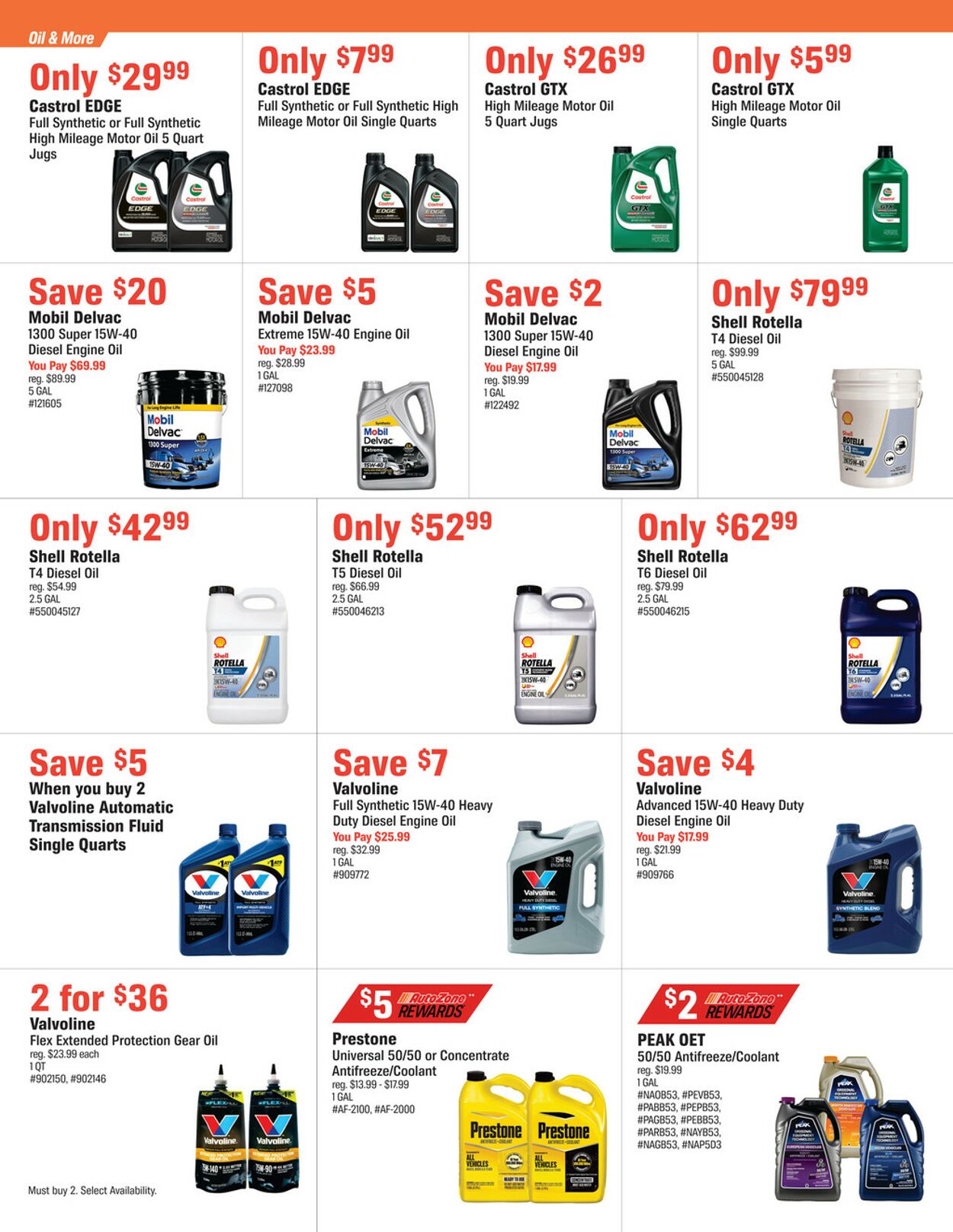 Catalogue Autozone from 12/30/2025