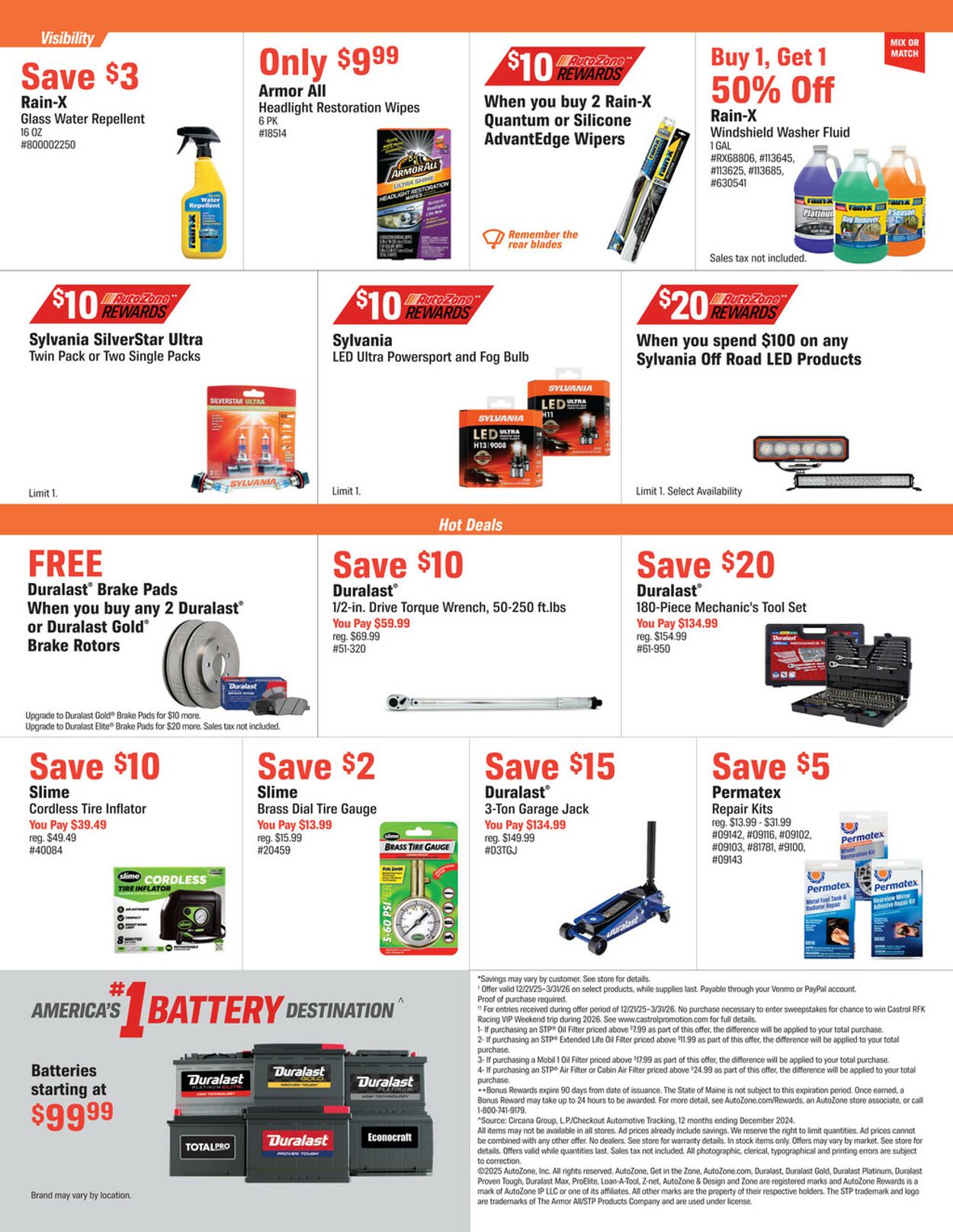 Catalogue Autozone from 12/30/2025