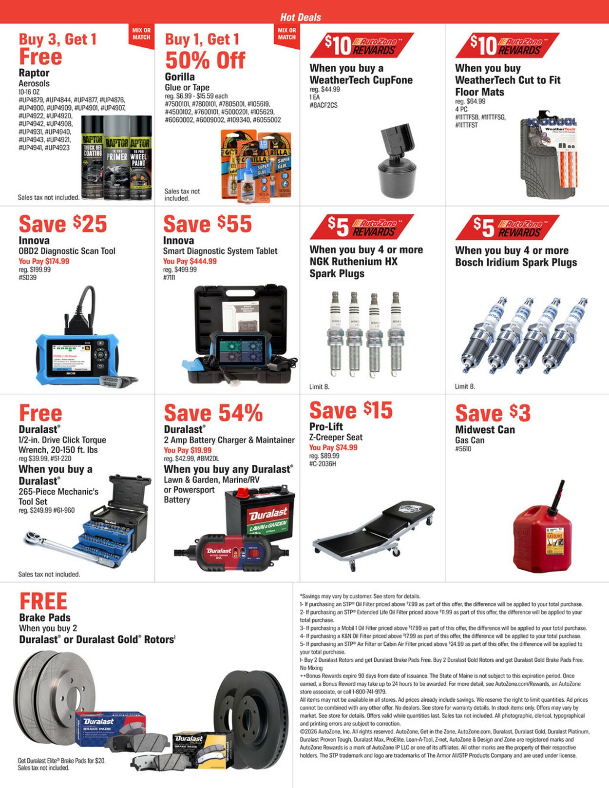 Catalogue Autozone from 02/10/2026
