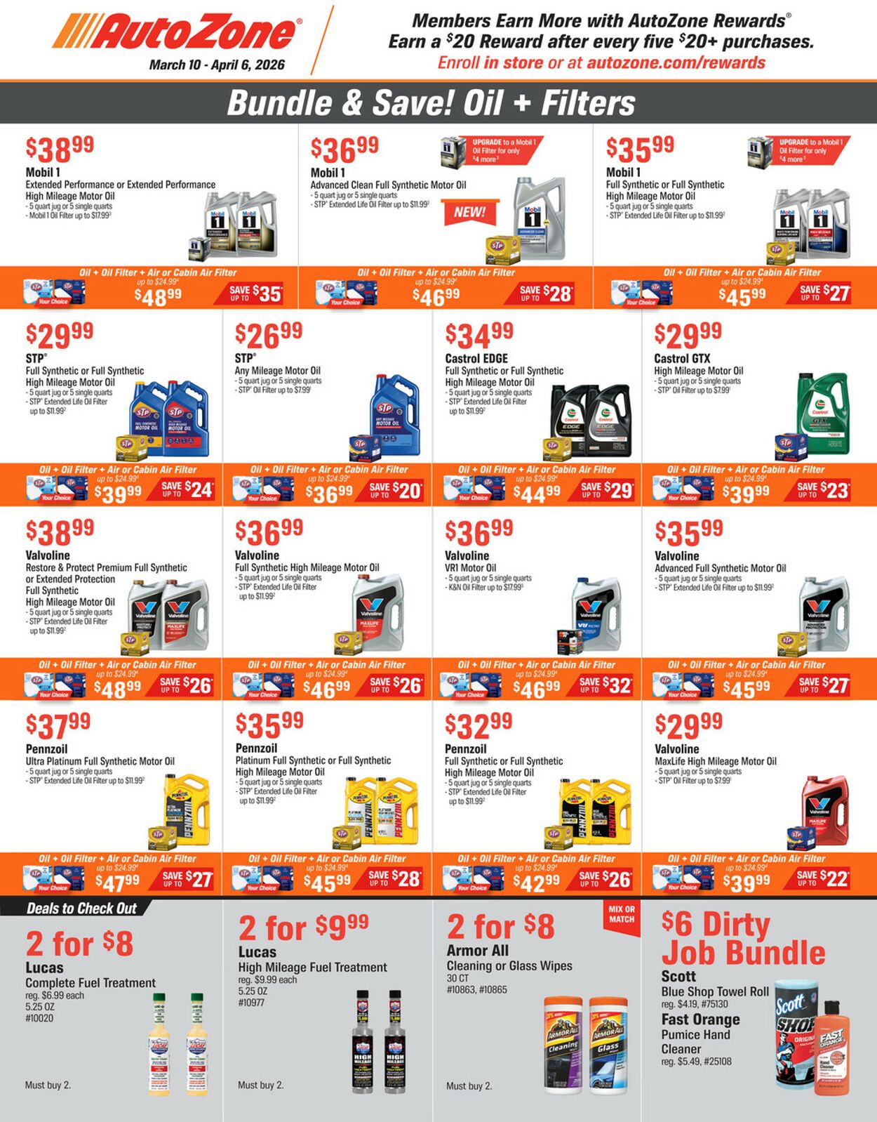 Catalogue Autozone from 03/10/2026