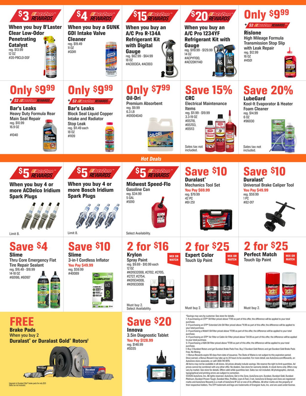 Catalogue Autozone from 03/10/2026