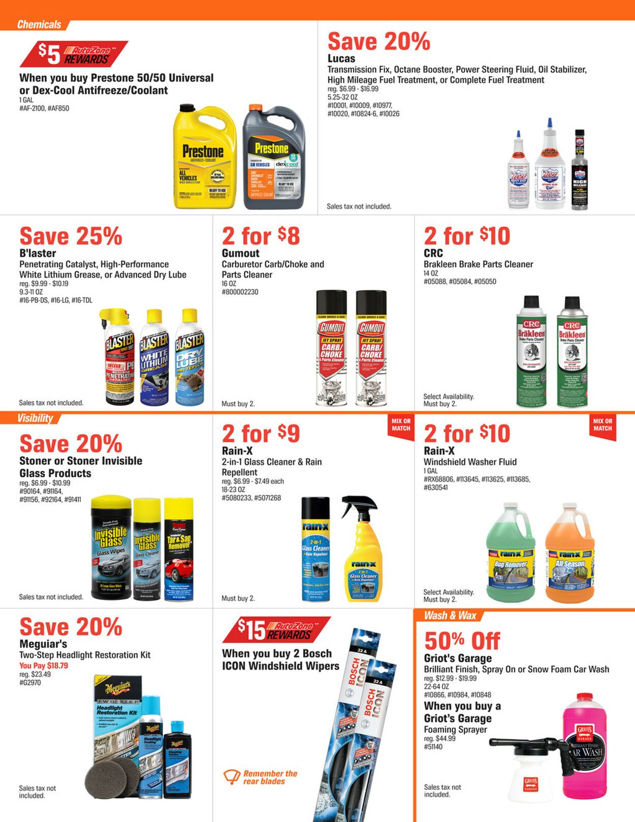 Catalogue Autozone from 04/07/2026