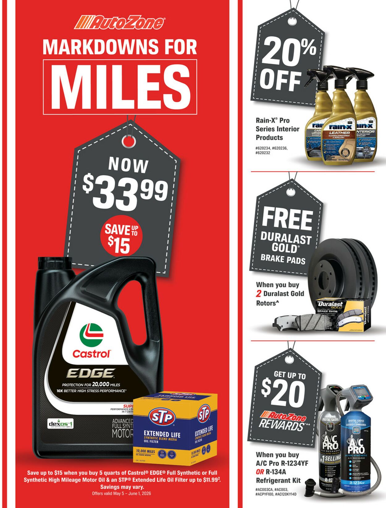 Catalogue Autozone from 05/05/2026