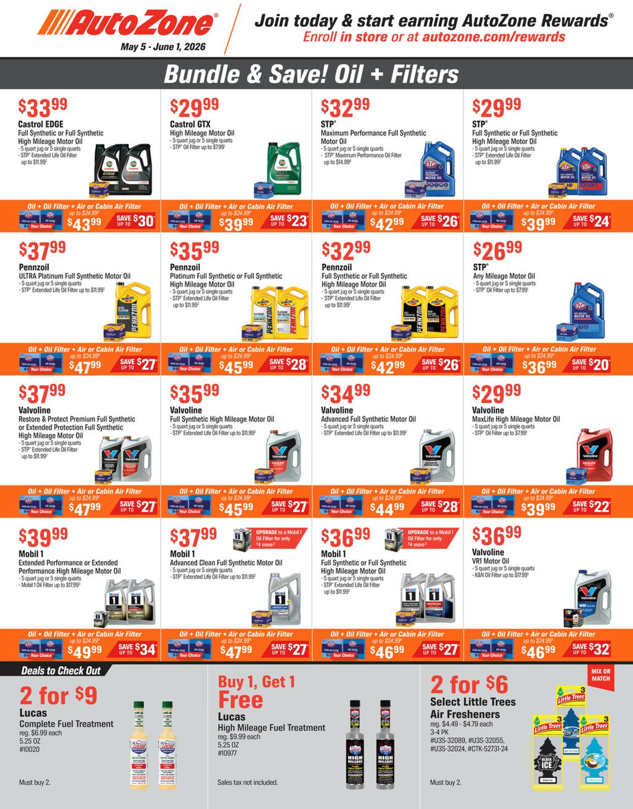 Catalogue Autozone from 05/05/2026