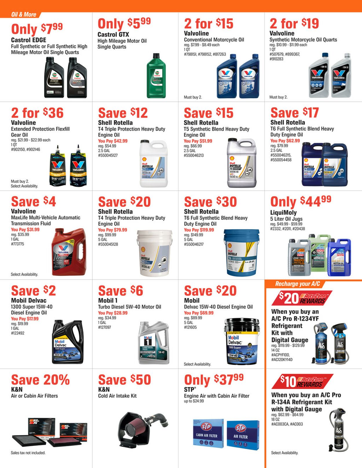 Catalogue Autozone from 05/05/2026