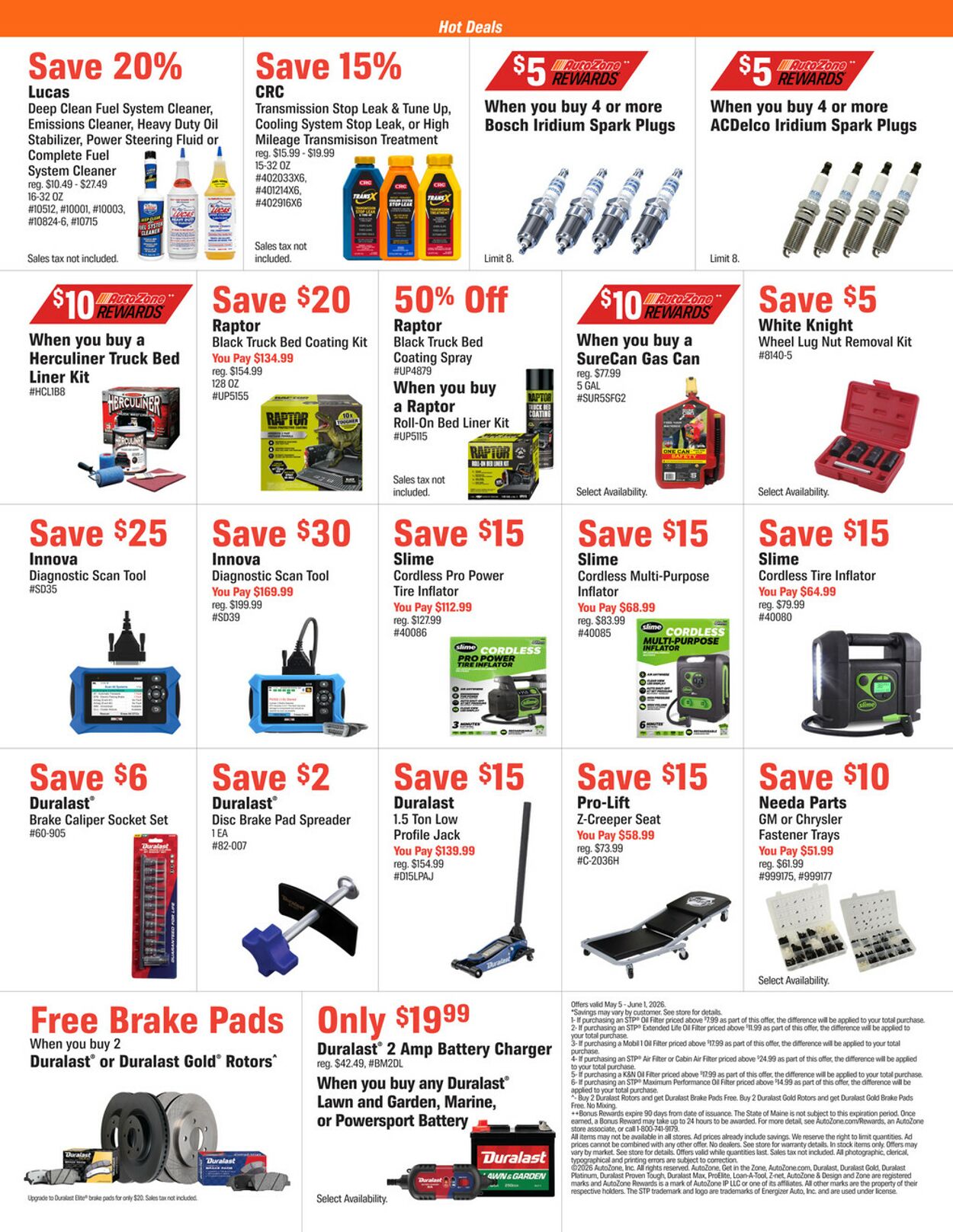 Catalogue Autozone from 05/05/2026