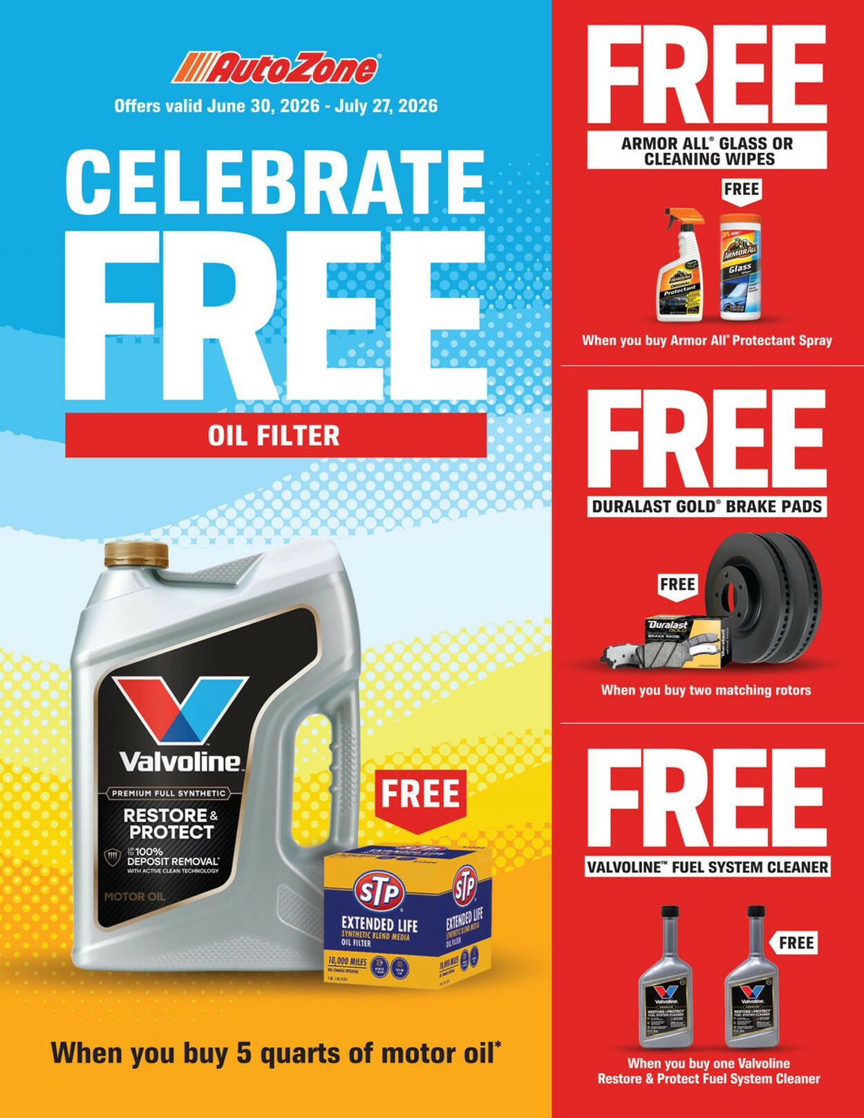 Catalogue Autozone from 06/30/2026