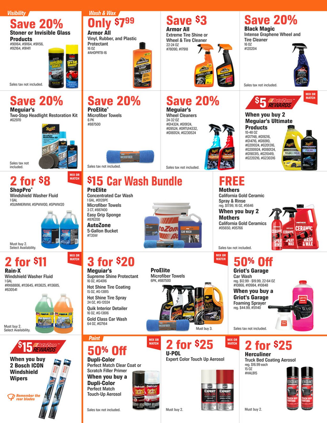 Catalogue Autozone from 07/28/2026