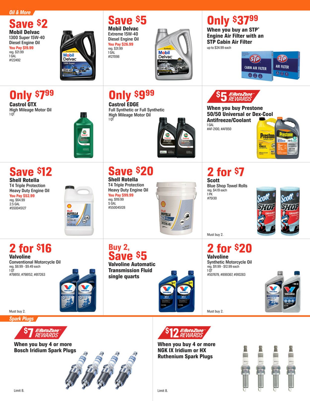 Catalogue Autozone from 08/25/2026