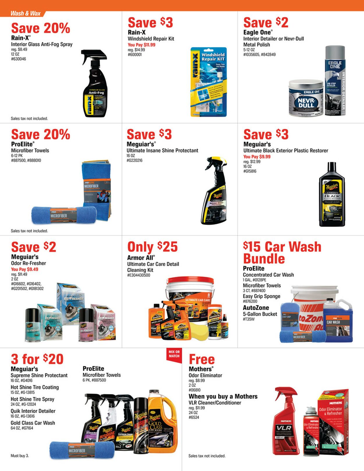 Catalogue Autozone from 10/20/2026