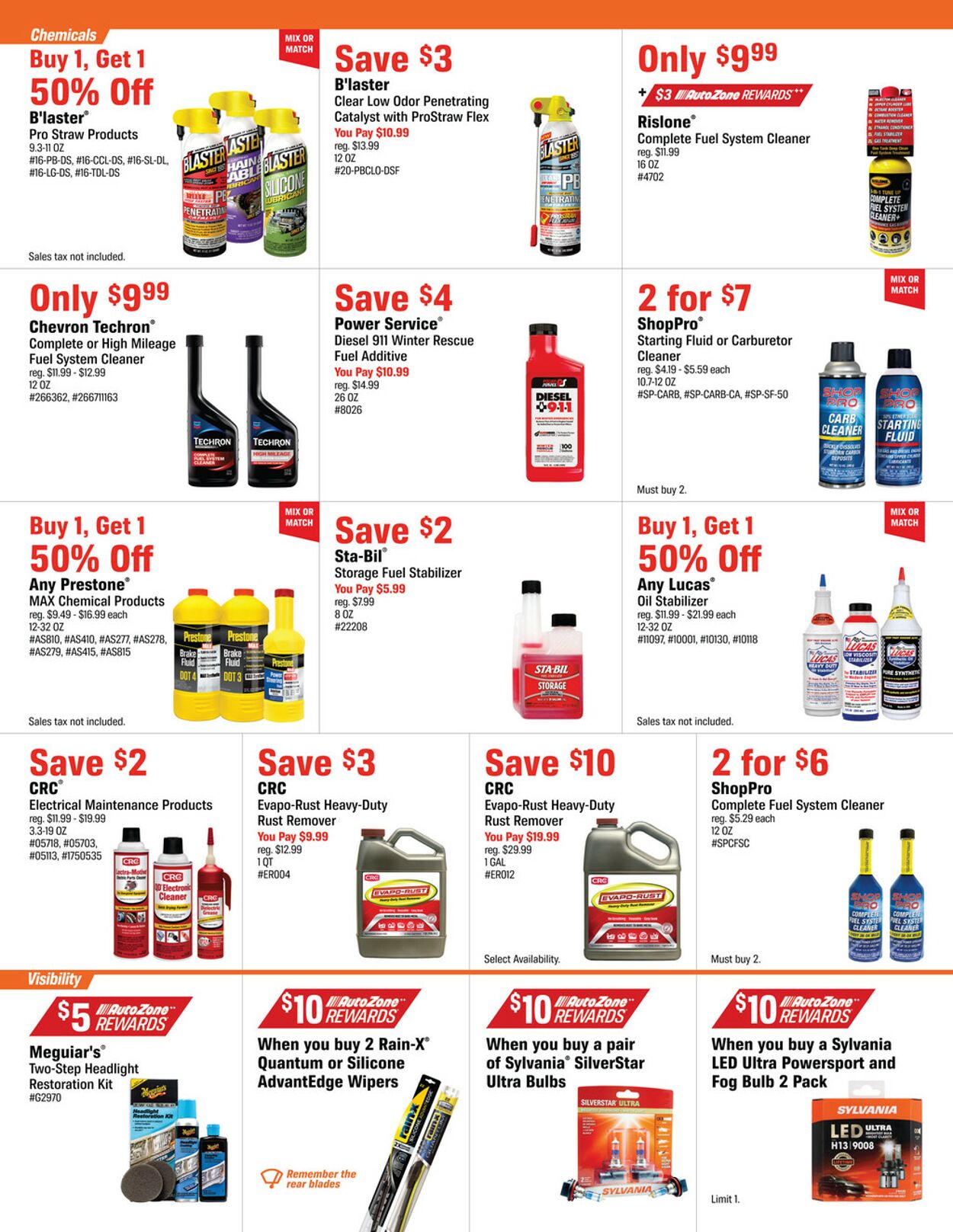 Catalogue Autozone from 10/20/2026