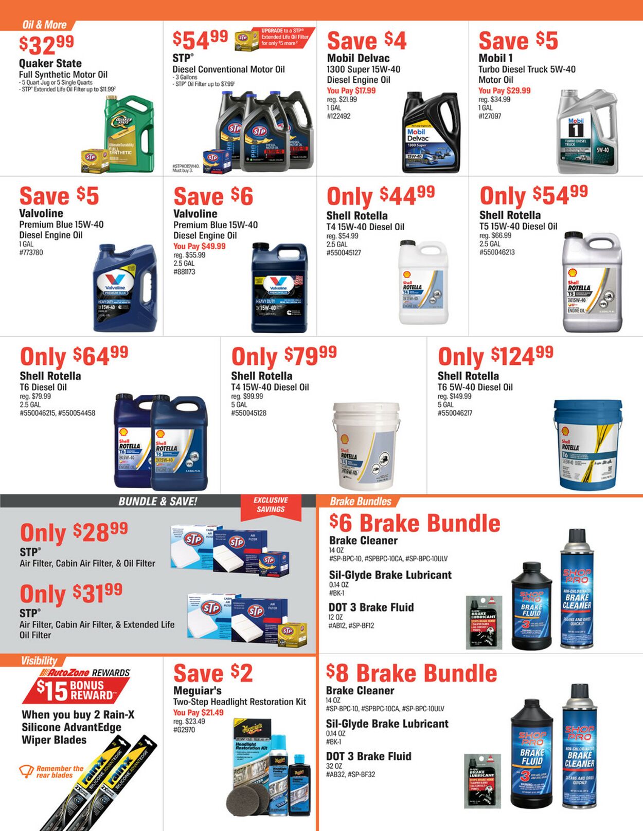 Catalogue Autozone from 08/27/2024