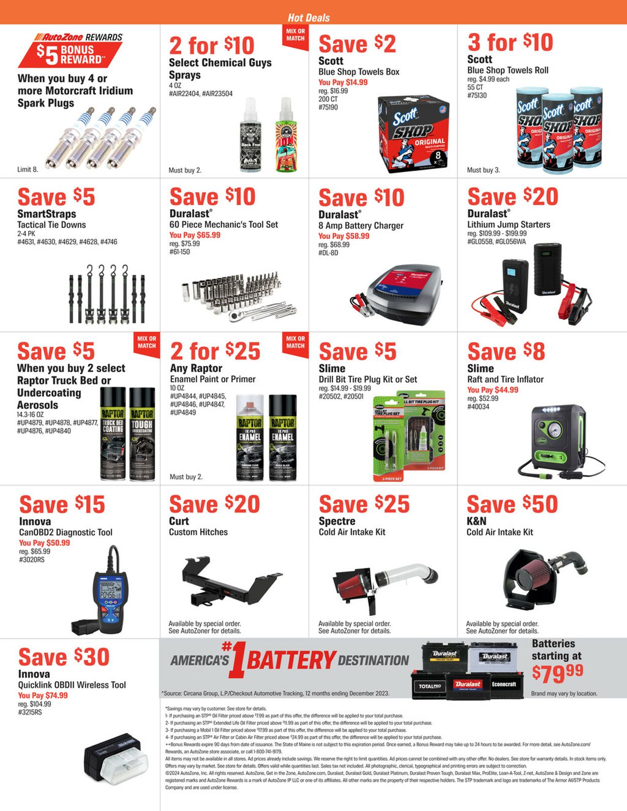 Catalogue Autozone from 08/27/2024