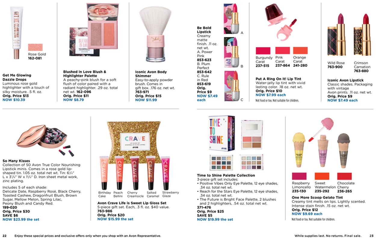 Catalogue Avon from 09/02/2020