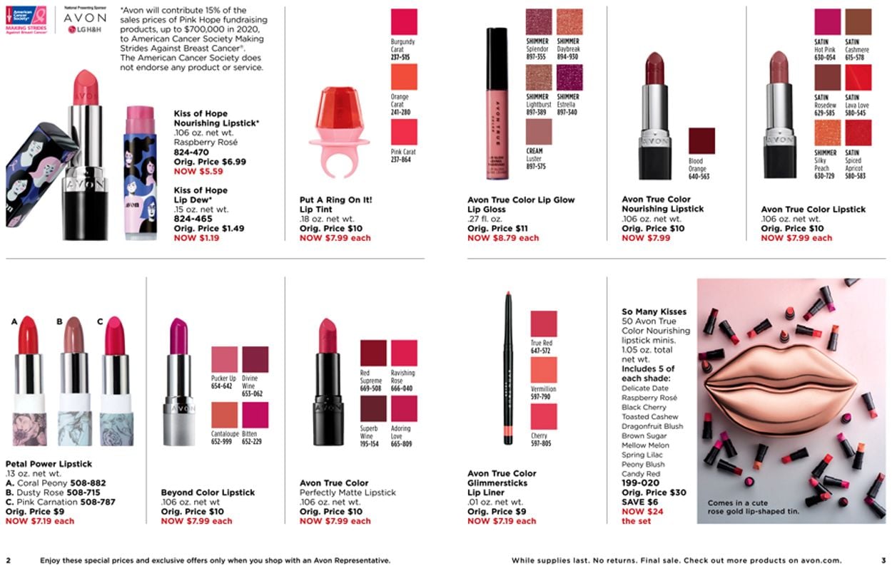 Catalogue Avon from 11/10/2020