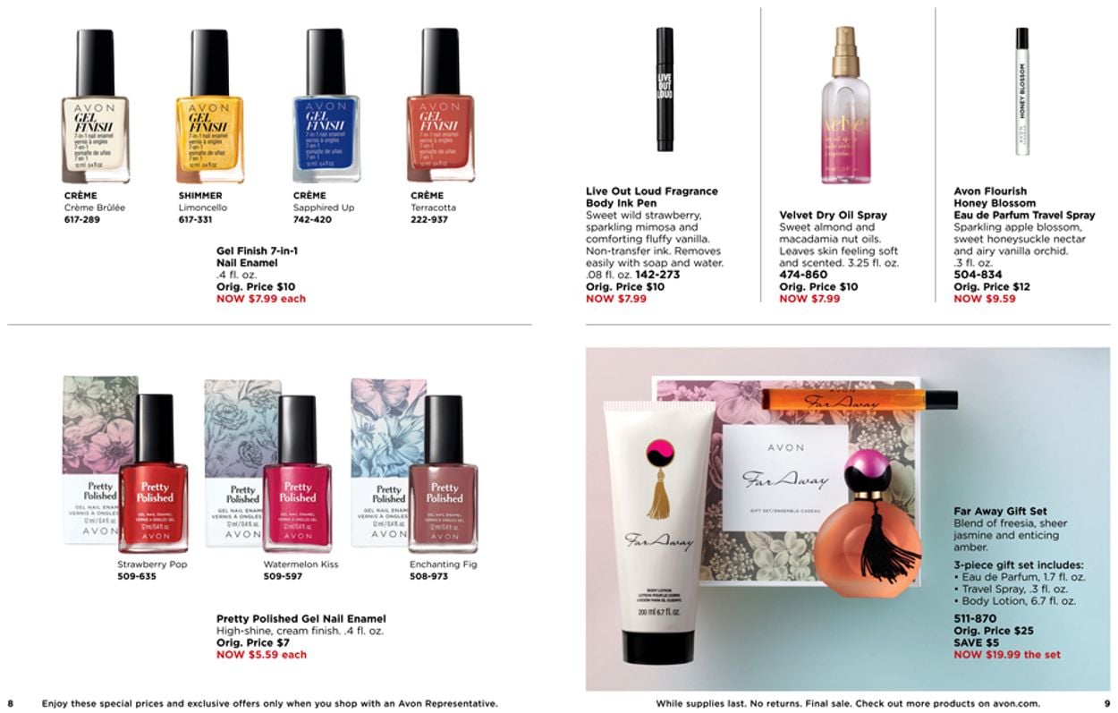 Catalogue Avon from 11/10/2020