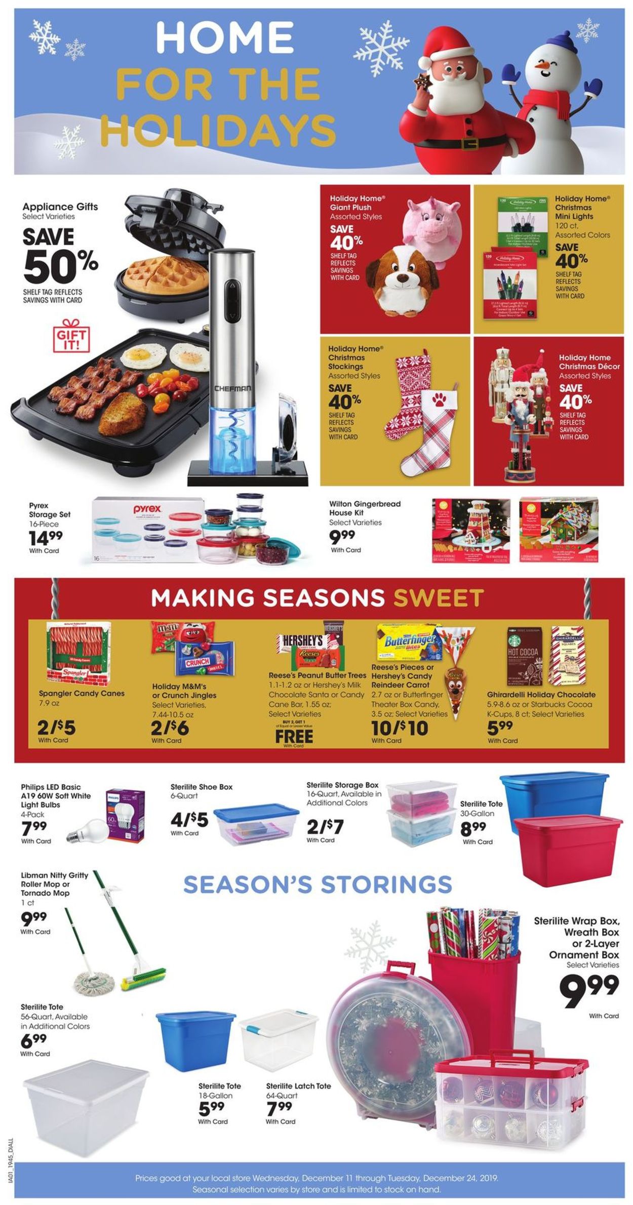 Catalogue Baker's - Holiday Ad 2019 from 12/11/2019