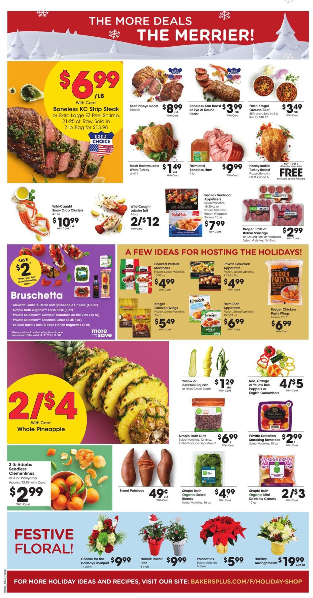 Catalogue Baker's - Christmas Ad 2019 from 12/18/2019