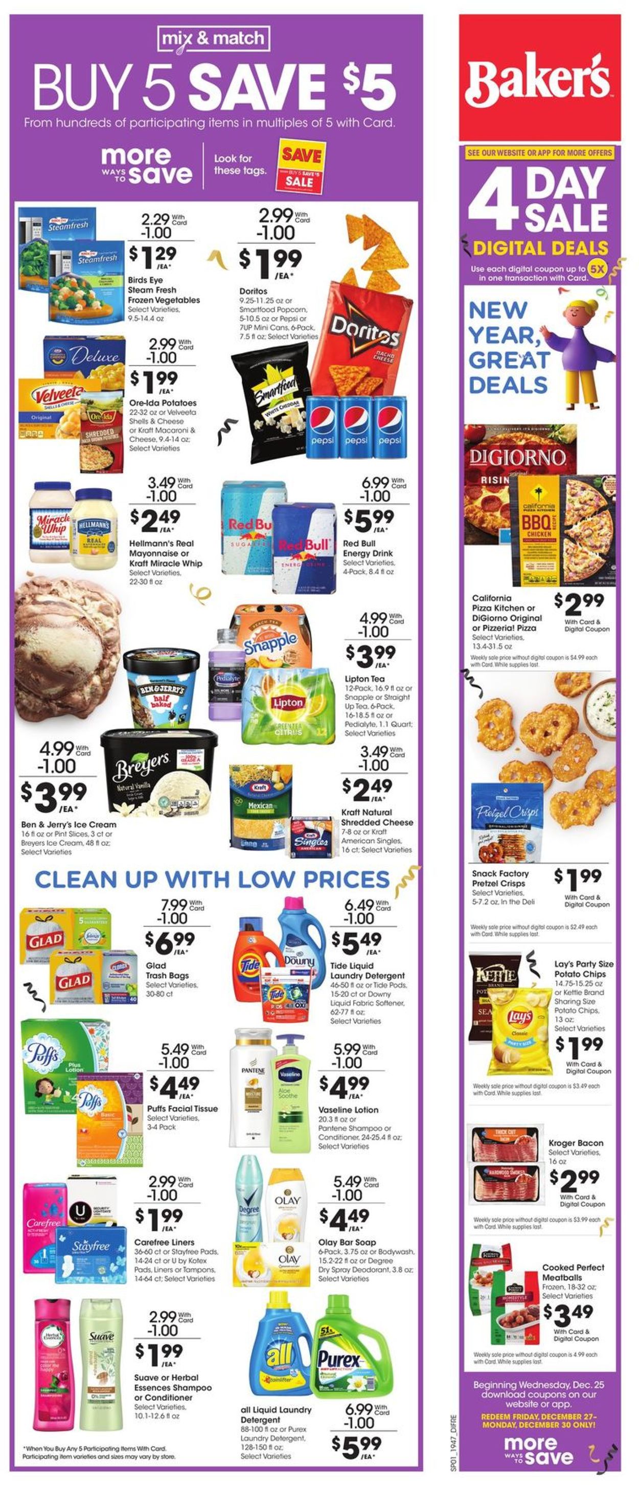 Catalogue Baker's - New Year's Ad 2019/2020 from 12/26/2019