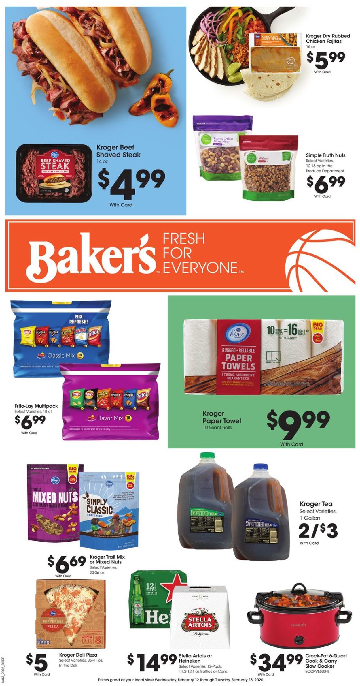 Catalogue Baker's from 02/12/2020