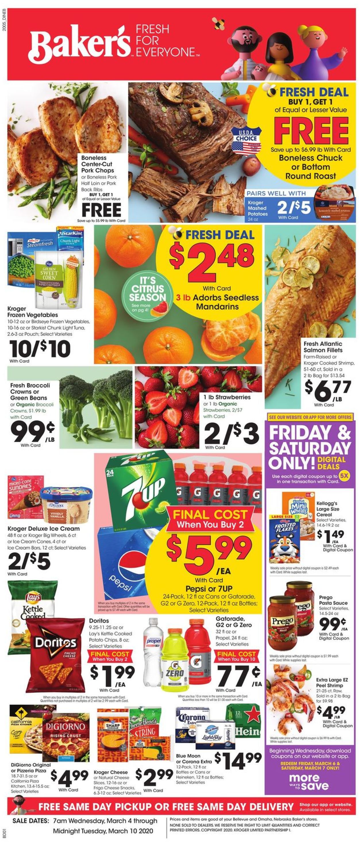 Baker's Current weekly ad 03/04 - 03/10/2020 - frequent-ads.com