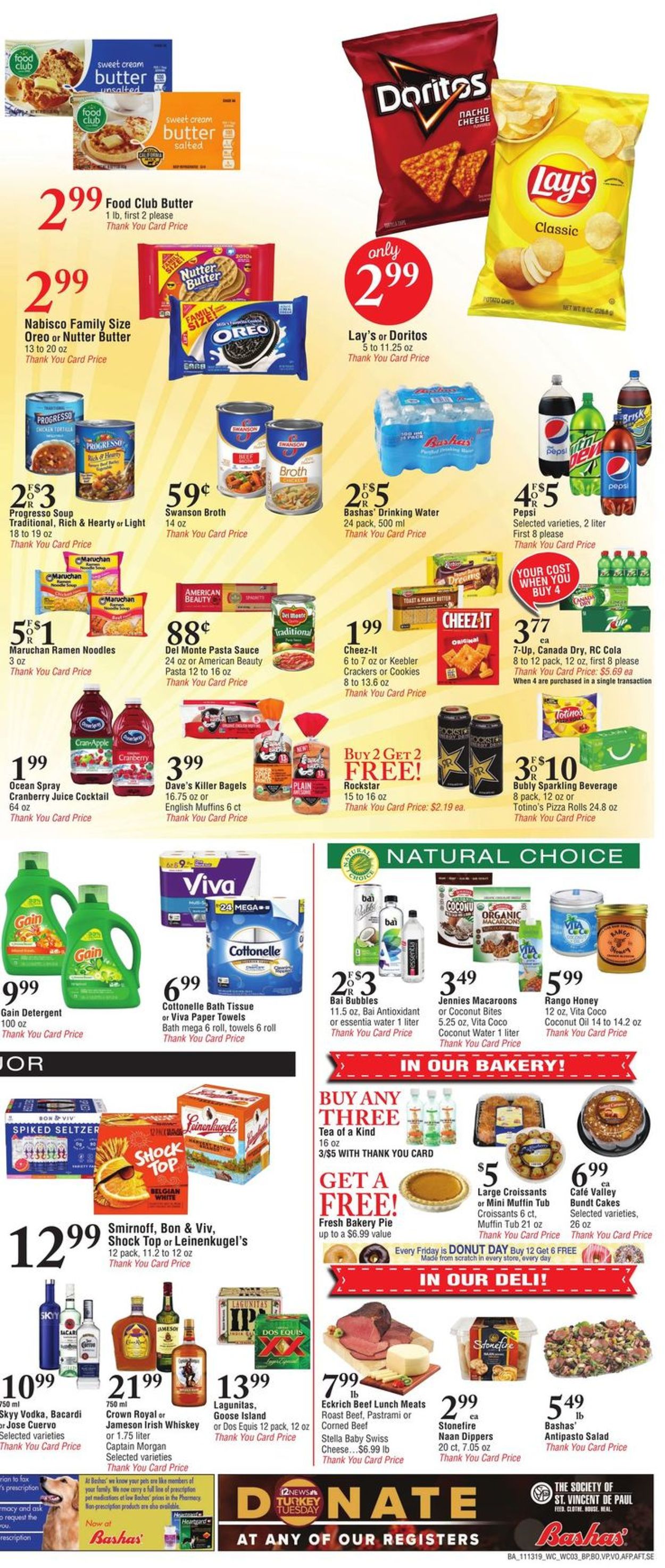 Catalogue Bashas -Thanksgiving Ad 2019 from 11/13/2019