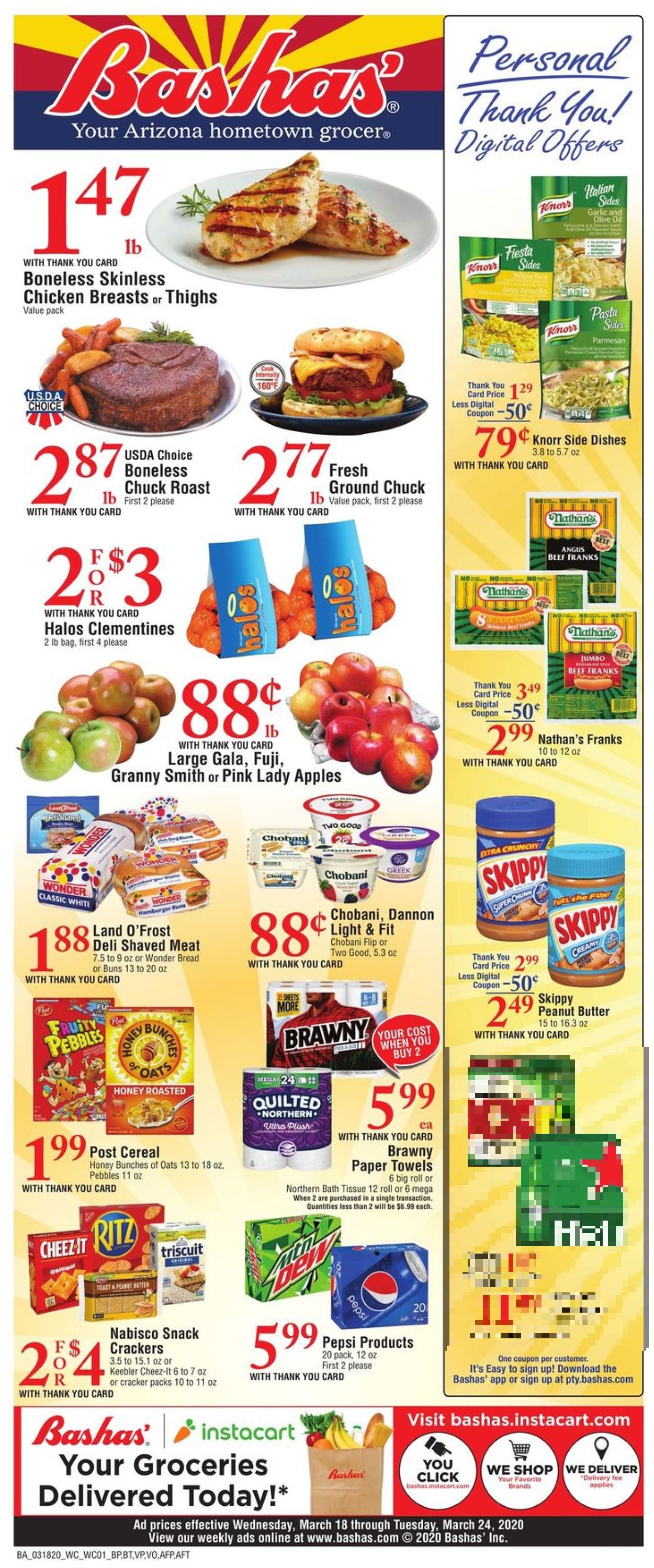 Bashas Current weekly ad 03/18 - 03/24/2020 - frequent-ads.com