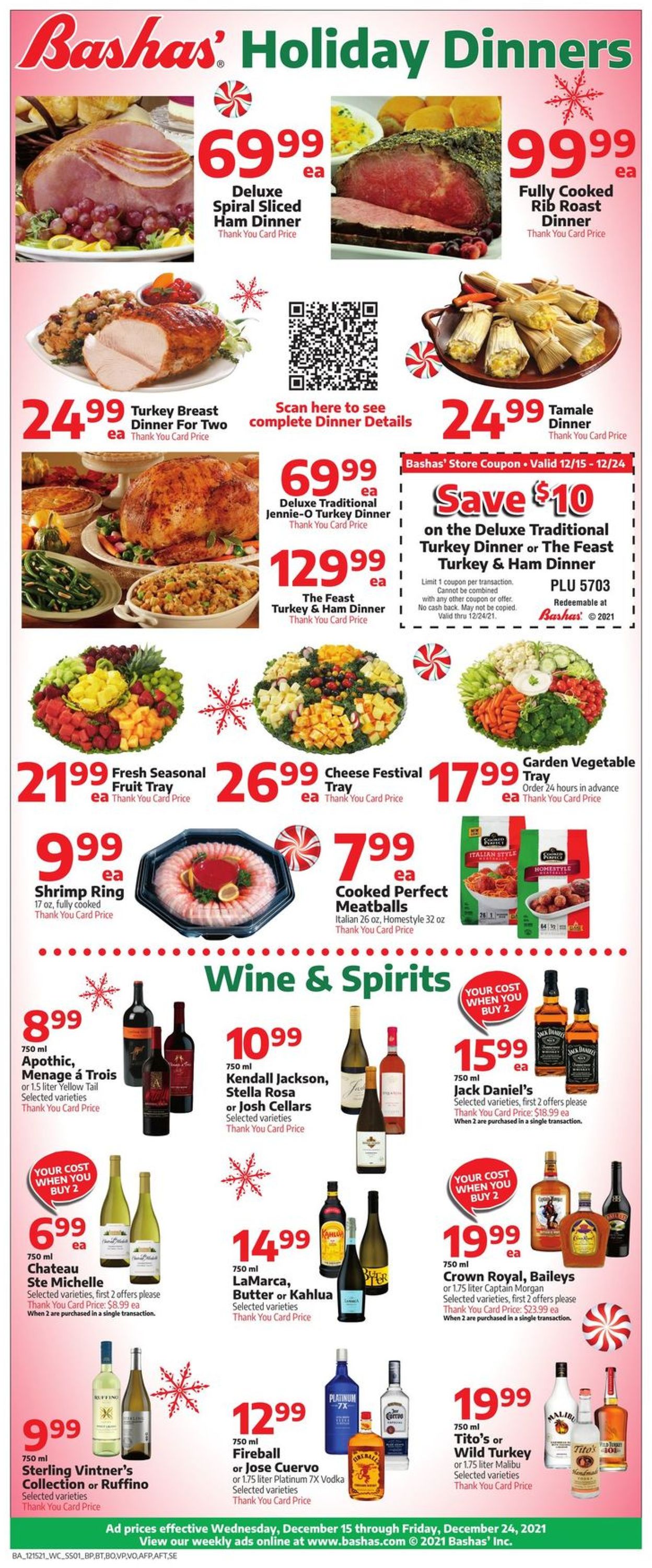 Bashas CHRISTMAS 2021 Current weekly ad 12/15 12/24/2021 [6