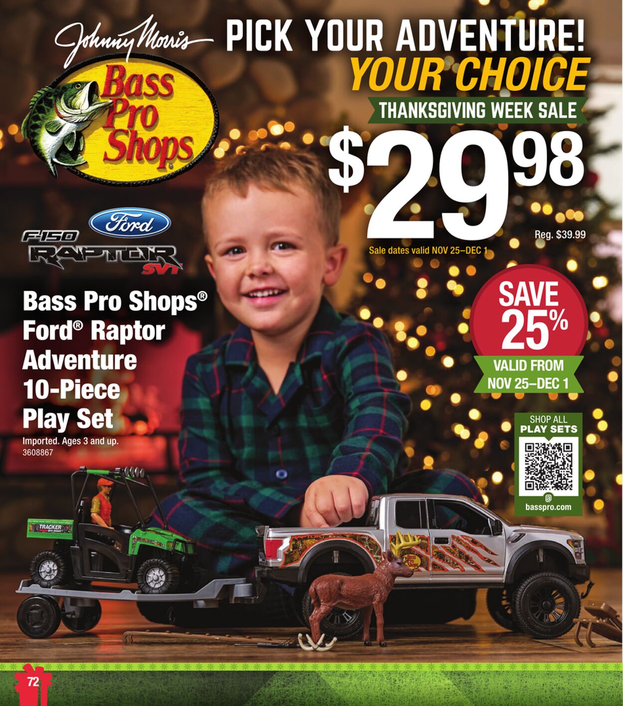 Catalogue Bass Pro from 11/28/2024