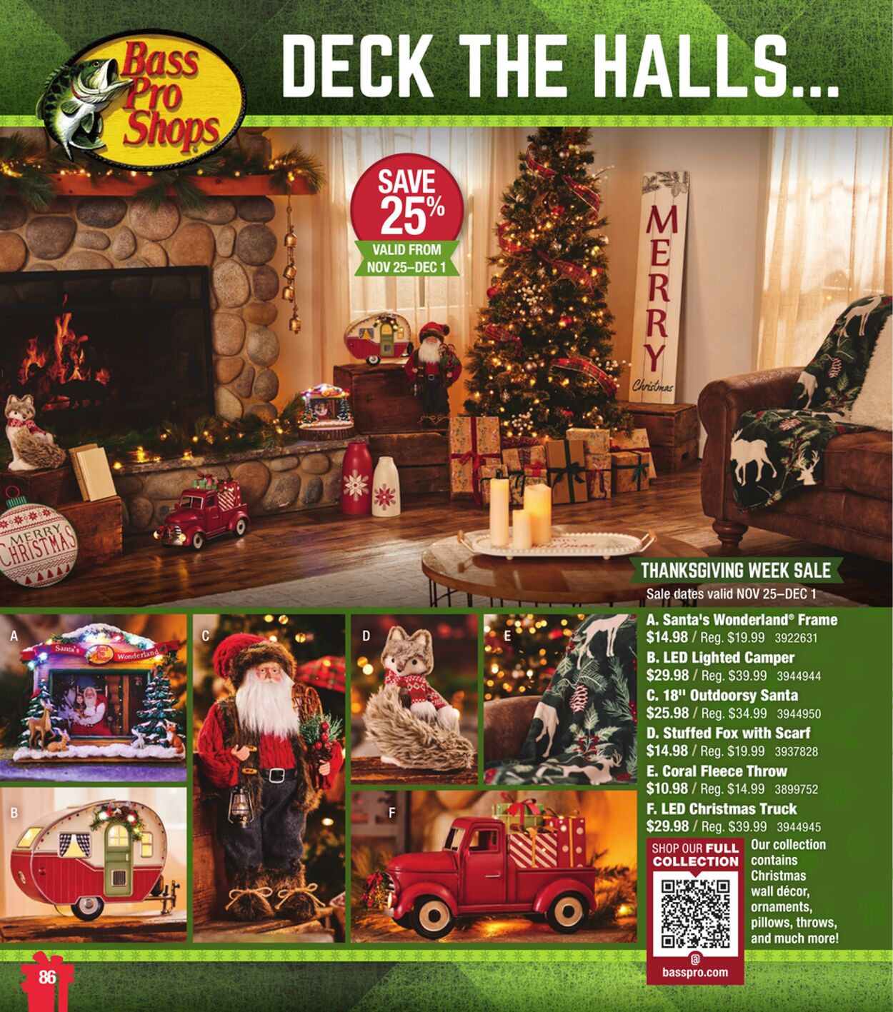 Catalogue Bass Pro from 11/28/2024