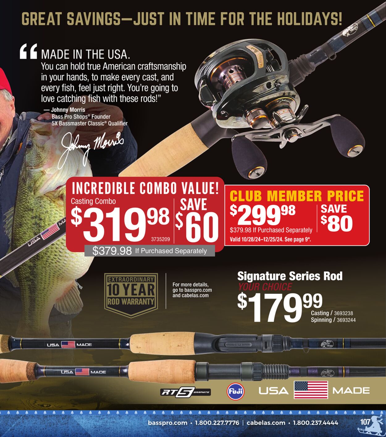 Catalogue Bass Pro from 11/28/2024