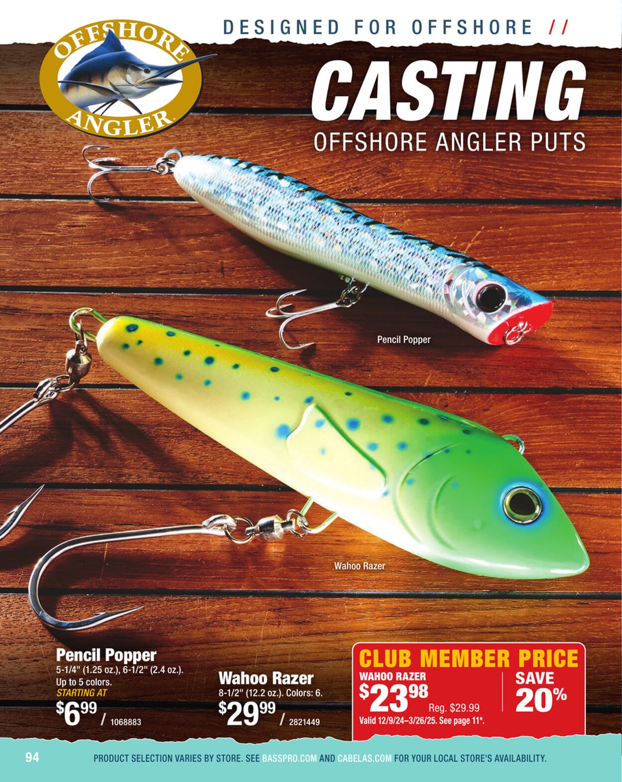 Catalogue Bass Pro from 12/25/2024