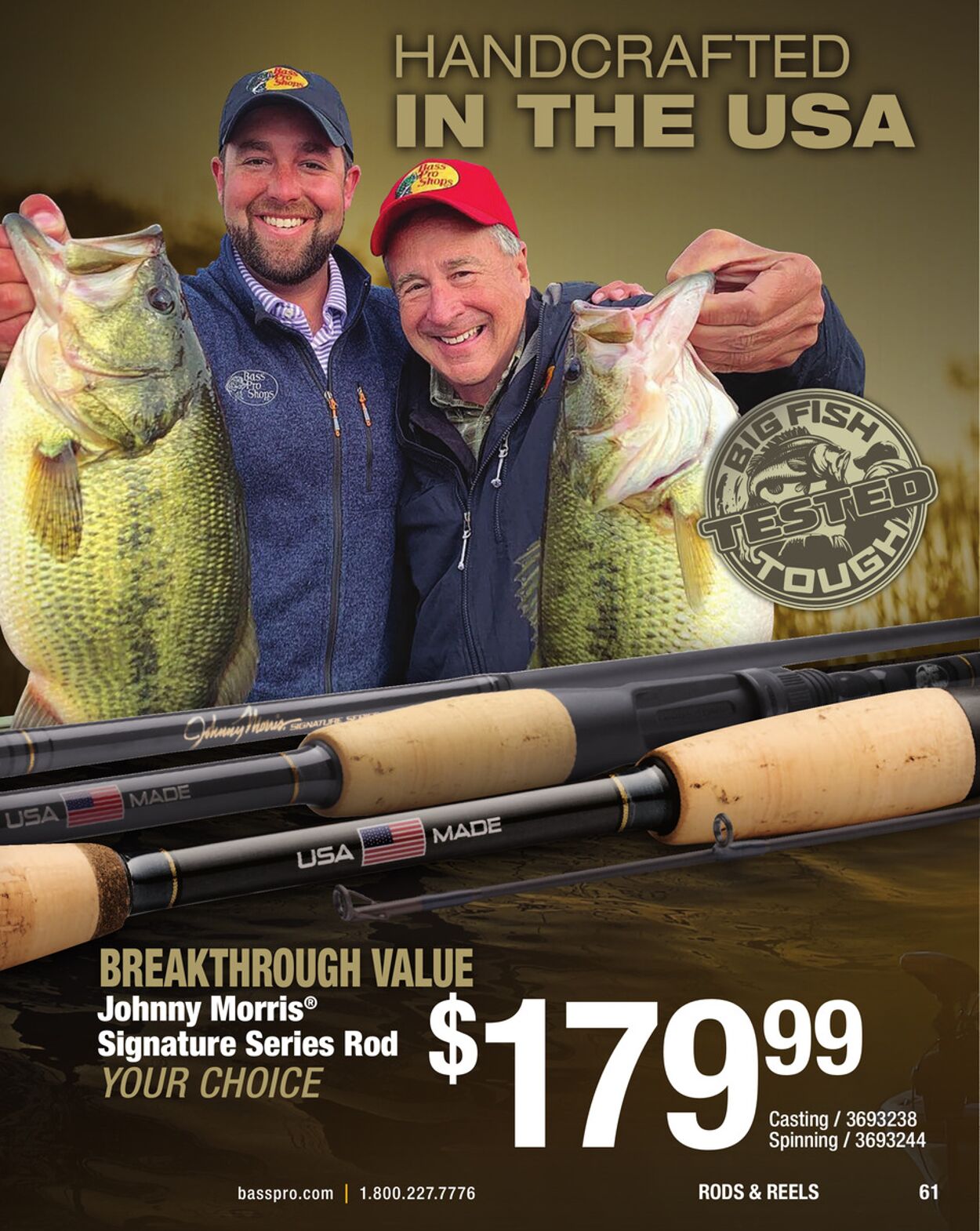 Catalogue Bass Pro from 01/31/2025