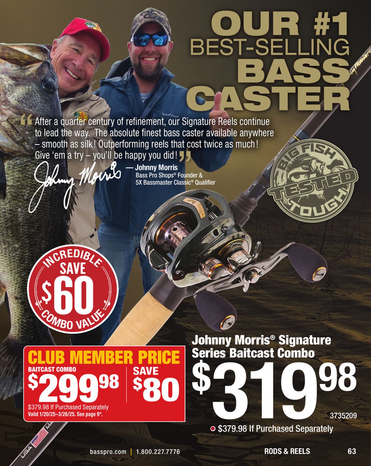 Catalogue Bass Pro from 01/31/2025