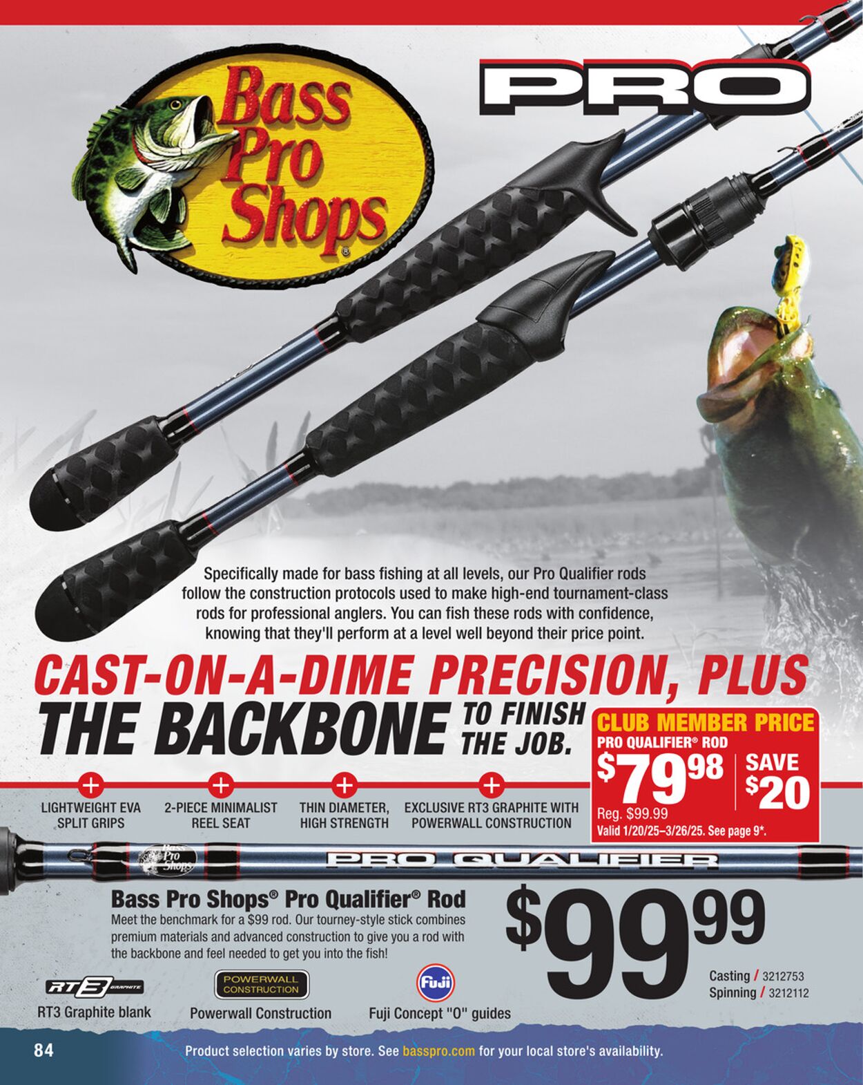 Catalogue Bass Pro from 01/31/2025