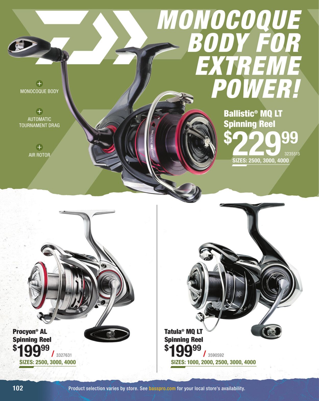 Catalogue Bass Pro from 01/31/2025