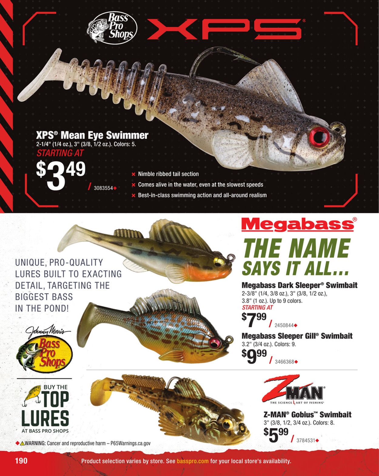 Catalogue Bass Pro from 01/31/2025