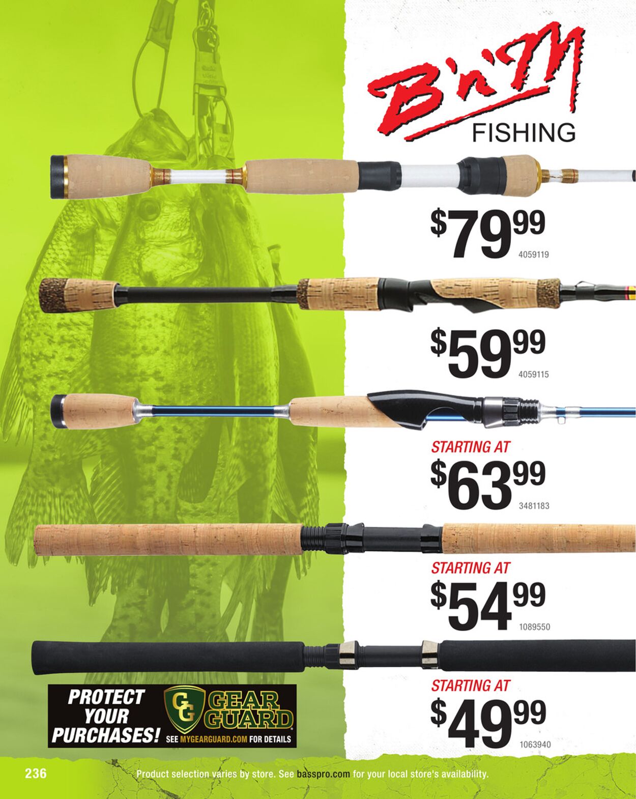 Catalogue Bass Pro from 01/31/2025